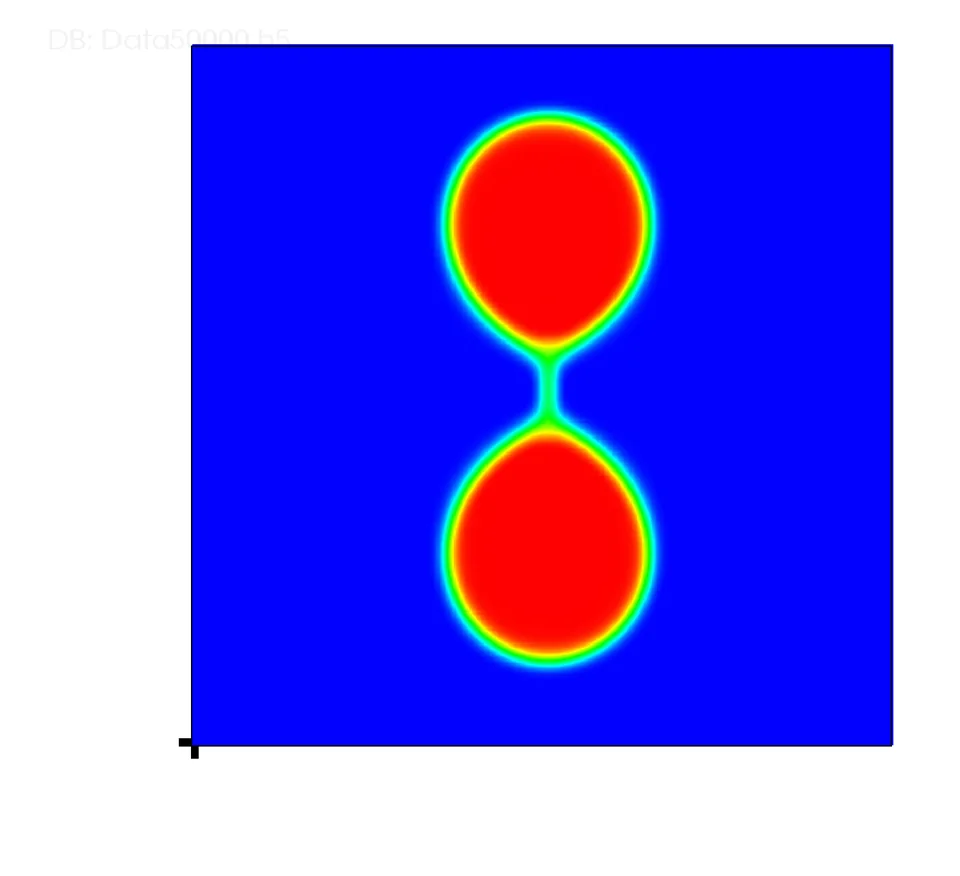 Figure from “Fully discrete second-order linear schemes for hydrodynamic phase field models of binary viscous fluid flows with variable densities”